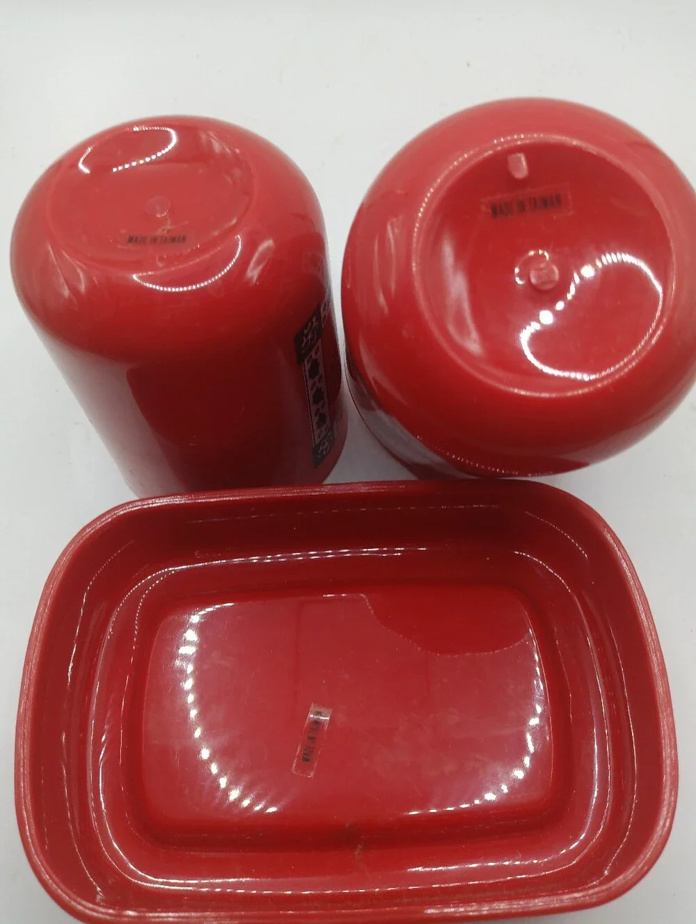 Vtg Peanut Snoopy Christmas 3 Piece Bath Set